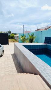 Πισίνα στο ή κοντά στο Flat PRAIA DO AMOR JACUMÃ