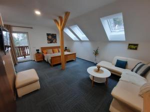 Posezení v ubytování Villa Viktoria