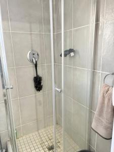 Koupelna v ubytování Hlones place