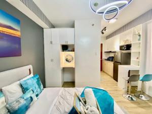 Kuchyň nebo kuchyňský kout v ubytování Aure Haven