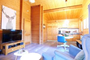 TV/trung tâm giải trí tại Küstenhaus Seeschwalbe