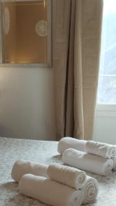 Postel nebo postele na pokoji v ubytování La Stregatta