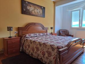 Ένα ή περισσότερα κρεβάτια σε δωμάτιο στο Torre Plaza 4