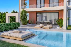 Πισίνα στο ή κοντά στο Villa Kallisti Ialyssos by Villa Plus