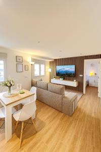 Posezení v ubytování Tu hogar en Sevilla