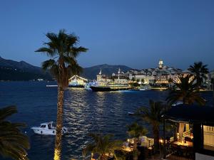 Naturlandskabet i nærheden af den private indkvartering