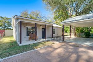 Bygningen som feriehuset ligger i