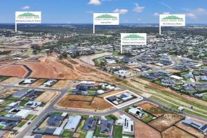 Udsigt til Moama eller udsigt til byen taget fra feriehuset