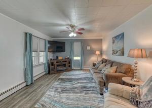 Χώρος καθιστικού στο Beach Goers Paradise