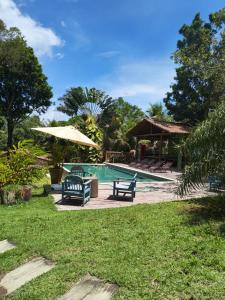 Bazén v ubytování Casa Gabriela-Confort and Exclusivity in Trancoso nebo v jeho okolí