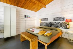 Χώρος καθιστικού στο Miniglamp E.V. - Camping