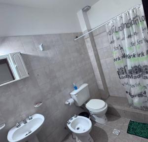 Ένα μπάνιο στο Depto Clarita