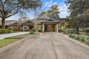 Bygningen som feriehuset ligger i