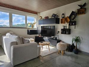 Χώρος καθιστικού στο Le nid d'Aigle, confort, proche centre ville