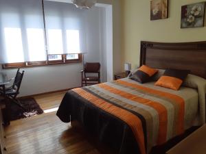 Ένα ή περισσότερα κρεβάτια σε δωμάτιο στο Torre Plaza 5