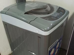 a toaster sitting on top of a trash can at Ivy Villa - Tangalle in Tangalle