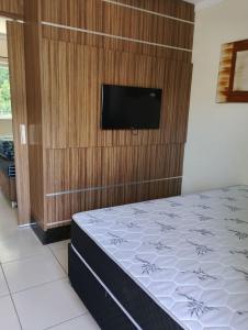 Postel nebo postele na pokoji v ubytování Apartamento Lacqua Di Roma III