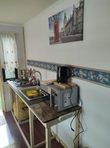 Kuchyň nebo kuchyňský kout v ubytování Entrerios