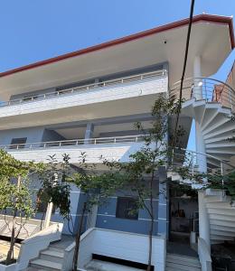 Μπαλκόνι ή βεράντα στο Ferienhaus Qelia