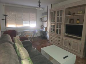 Et tv og/eller underholdning på Apartamento Gabucio en Jaén
