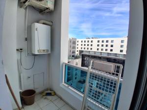 Μπαλκόνι ή βεράντα στο Lac 2 Luxury flat C