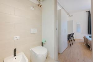 Koupelna v ubytování Confortevole Stanza 6 con bagno privato Stazione + 20 fotografií