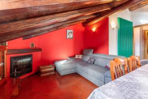 Χώρος καθιστικού στο Pila vacanze