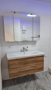 Koupelna v ubytování Eigentumswohnung Altstadt Weiden + 2 fotografie