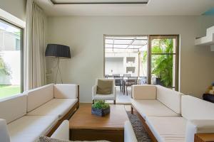 Posezení v ubytování acogedora casa centrica