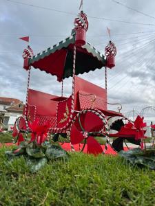 Zahrada ubytování Ático Pequeño Paraíso Combarro