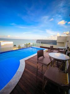 Swimmingpoolen hos eller tæt på VISTA para o MAR e o PÔR DO SOL - MAR BELLO PLAZA