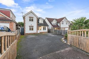 Bygningen som feriehuset ligger i