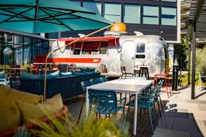 Χώρος καθιστικού στο citizenM Menlo Park