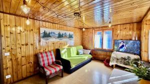 Et tv og/eller underholdning på 360 Viewpoint Alpine Apartments "Mont Blanc"