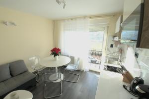 Un televizor și/sau centru de divertisment la Apartment Golovec