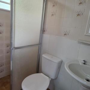 Phòng tắm tại Pousada nas Montanhas de Teresopolis