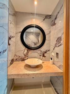 Koupelna v ubytování Karibmed Cartagena