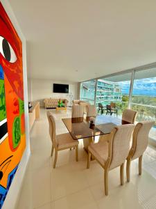 TV a/nebo společenská místnost v ubytování Karibmed Cartagena + 29 fotografií