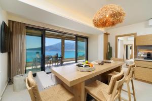 Køkken eller tekøkken på Aurea Mare Luxury Suites