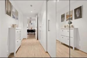 Køkken eller tekøkken på Sentral og ny 3-roms lelighet + 11 billeder