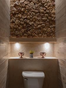 Ένα μπάνιο στο Hotel Bernardino