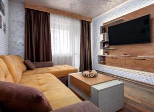 Μια τηλεόραση ή/και κέντρο ψυχαγωγίας στο The Brick apartment