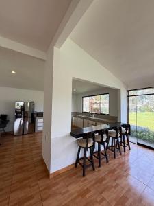 Η κουζίνα ή μικρή κουζίνα στο Casa de campo