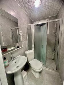 Et badeværelse på Taksim Vista Apart