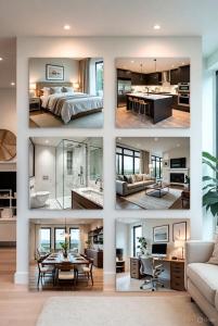 Ένα ή περισσότερα κρεβάτια σε δωμάτιο στο Tilagox villa