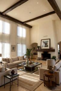 Χώρος καθιστικού στο Tilagox villa