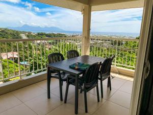 Μπαλκόνι ή βεράντα στο Hei Tiare Apartment