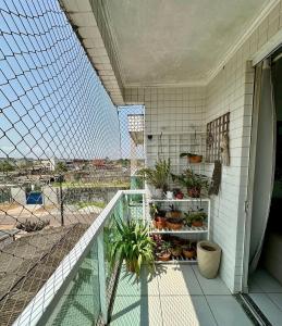 Μπαλκόνι ή βεράντα στο Apartamento com duas suítes!