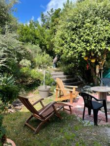 Zahrada ubytování Maison de vacances à l'Océan