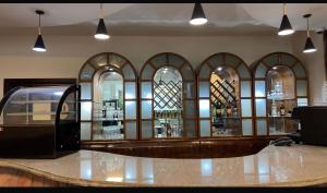 Ο χώρος του λόμπι ή της ρεσεψιόν στο Sahary Pyramids View Hotel